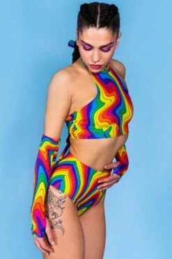 Groovy Unicorn Halter Neck Top