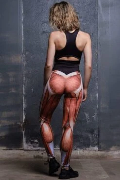 Muscle Workout Leggings -Unique Clothing gym high waisted leggings muscle