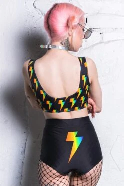 Flash High Waisted Shorts -Unique Clothing high waisted shorts flash 9ecb47b7 7769 4479 9e49 83bce182cdbf