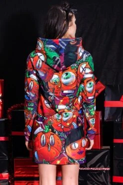 Devil Wears Tartan Hoodie -Unique Clothing hoodie devil wears tartan