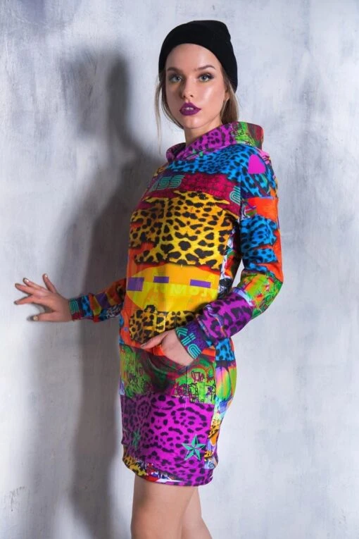 Safari Hoodie Dress