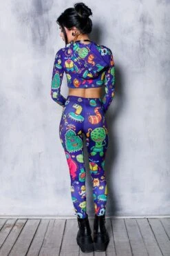 Monsters Hoodie Top -Unique Clothing hoodie top monsters