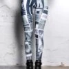 Hysteria Leggings -Unique Clothing hysteria high waisted leggings