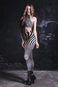 Illumination Leggings Set -Unique Clothing illumination 2 piece set