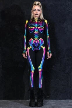 Jolly Skeleton Costume -Unique Clothing jolly skeleton costume full view