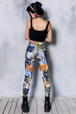 Cat Lover Leggings -Unique Clothing leggings cat lover