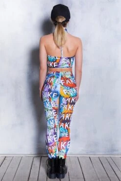 Fake Leggings -Unique Clothing leggings fake high waisted