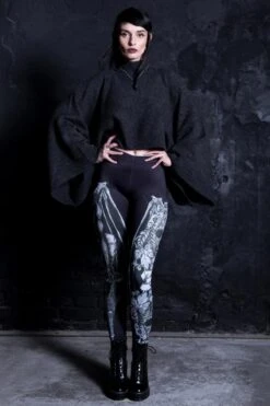 Gargoyle Leggings -Unique Clothing leggings gargoyle