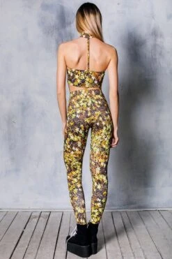 Golden Stars Leggings -Unique Clothing leggings golden stars