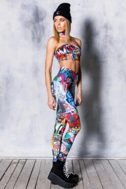 Pop Culture Leggings 9 Pop Culture Leggings -Unique Clothing leggings pop culture