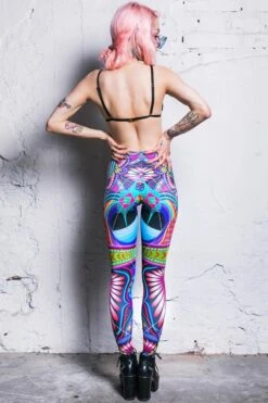 Psychedelic Leggings -Unique Clothing leggings psychedelic