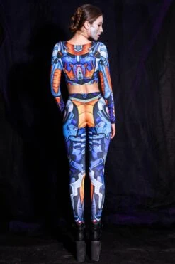 Robot Leggings 9 Robot Leggings -Unique Clothing leggings robot