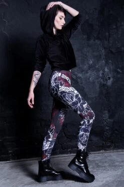 Serpent Princess Leggings -Unique Clothing leggings serpent princess