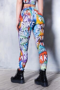 Fake Leggings Set -Unique Clothing leggings set