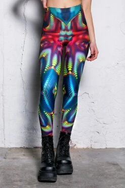 Psy Trance Leggings Set -Unique Clothing leggings set psy trance