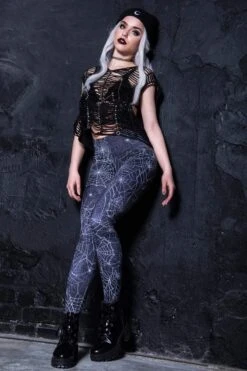 Spider Web Leggings -Unique Clothing leggings spider web 0d500798 95bf 4b90 899a 9d21001c4fac