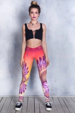 Totem Leggings 8 Totem Leggings -Unique Clothing leggings totem