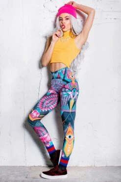 Trippy Leggings -Unique Clothing leggings trippy