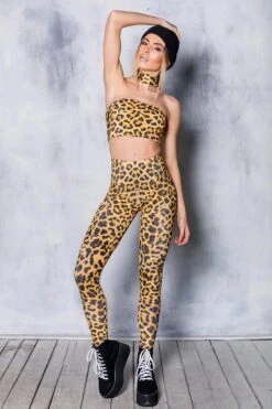 Leopard Leggings Set -Unique Clothing leopard leggings set