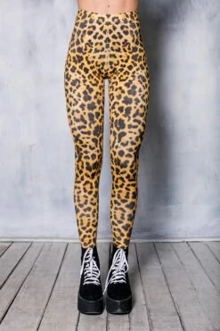 Leopard Leggings Set -Unique Clothing leopard two piece set
