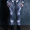 Liquid Steel Leggings -Unique Clothing liquid steel leggings close view