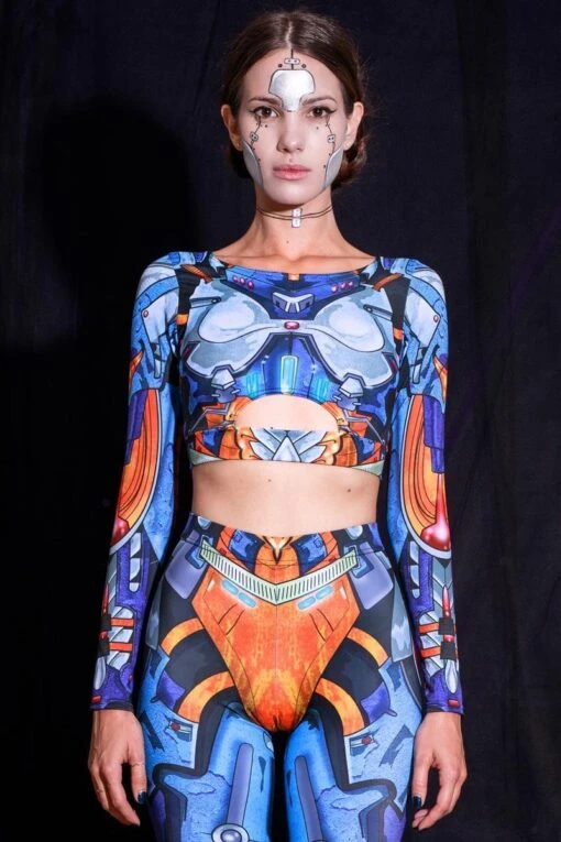 Robot Long Sleeve Top