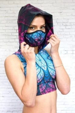 Lotus Reusable Face Mask -Unique Clothing lotus face reusable mask