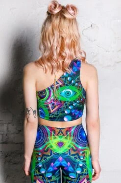 Psychedelic Travel Leggings Set -Unique Clothing matching set psychedelic travel