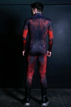 Men's Devil Costume -Unique Clothing men devil costume back view