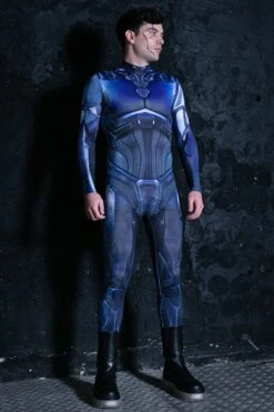 Men's Titanium Armored 8 Men's Titanium Armored -Unique Clothing mens titanium armored front view