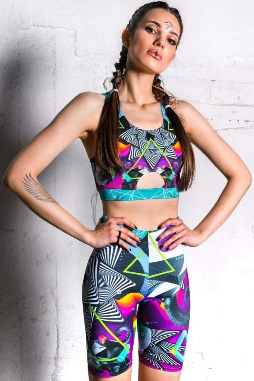 Mind Game Biker Shorts