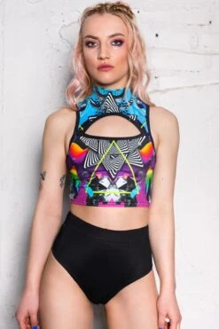 Mind Game Crop Top -Unique Clothing mind game crop top