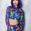 Monsters Hoodie Top 1 Monsters Hoodie Top -Unique Clothing monsters hoodie top