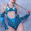 Ocean Love Cut Out Bodysuit