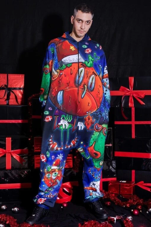 Grumpy Devil Onesie For Men