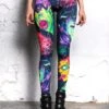 Outer Space Party Leggings -Unique Clothing outer space party leggings