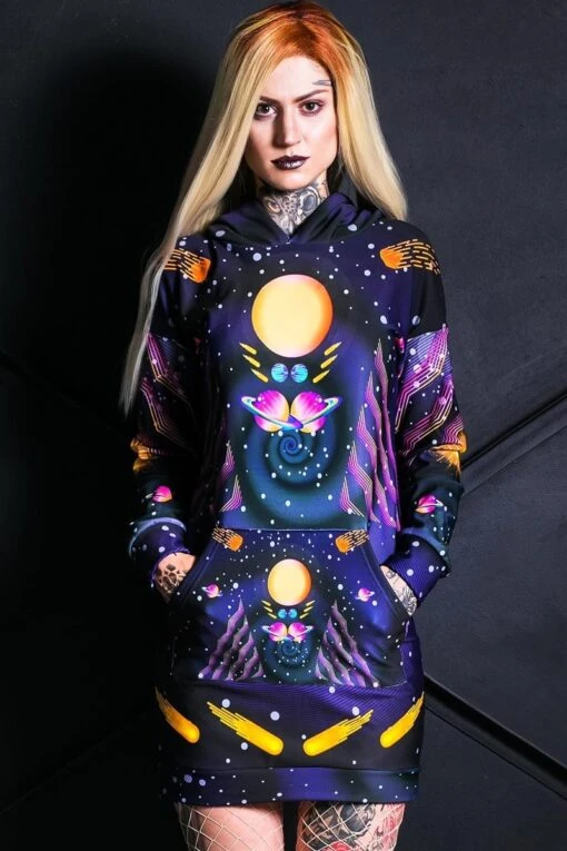 Parallel Universe Hoodie Dress