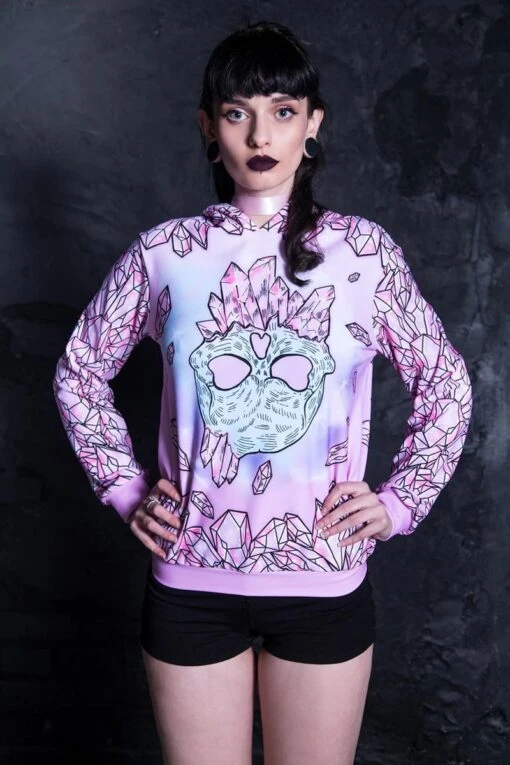 Pink Crystal Hoodie