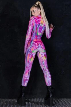 Pink Morph Costume 9 Pink Morph Costume -Unique Clothing pink morph costume back view