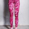 Pink Stars Leggings 2 Pink Stars Leggings -Unique Clothing pink stars leggings