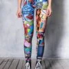 Pop Culture Leggings -Unique Clothing pop culture leggings