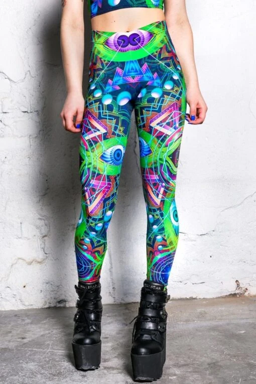Psychedelic Travel Leggings