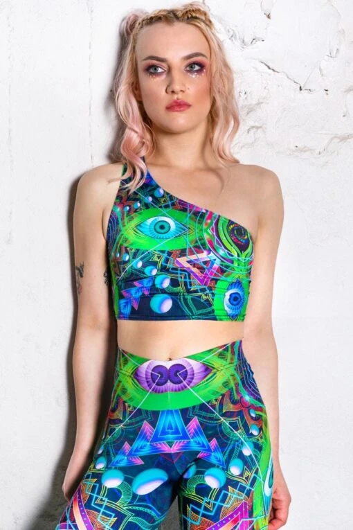 Psychedelic Travel Leggings Set