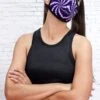 Purple Hypnosis Face Mask 2 Purple Hypnosis Face Mask -Unique Clothing purple hypnosis face mask