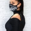 Teeth Reusable Face Mask -Unique Clothing reusable face mask teeth