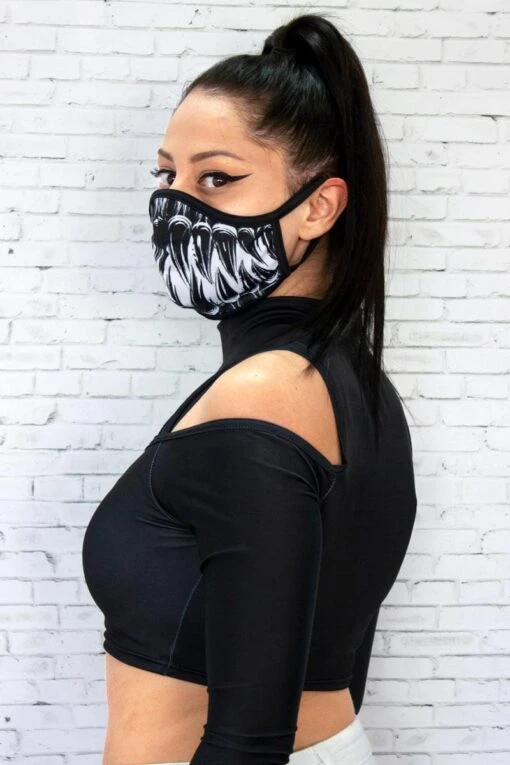 Teeth Reusable Face Mask