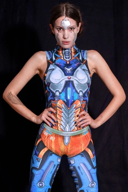 Robot Sleeveless Costume