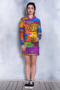 Safari Hoodie Dress -Unique Clothing safari hoodie