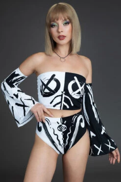 Shaman Dance Boob Tube Top