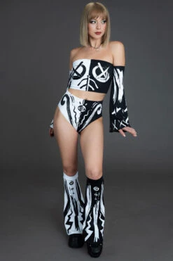 Shaman Dance Booty Shorts -Unique Clothing shaman dance booty shorts full view